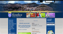 Desktop Screenshot of kraslice.cz